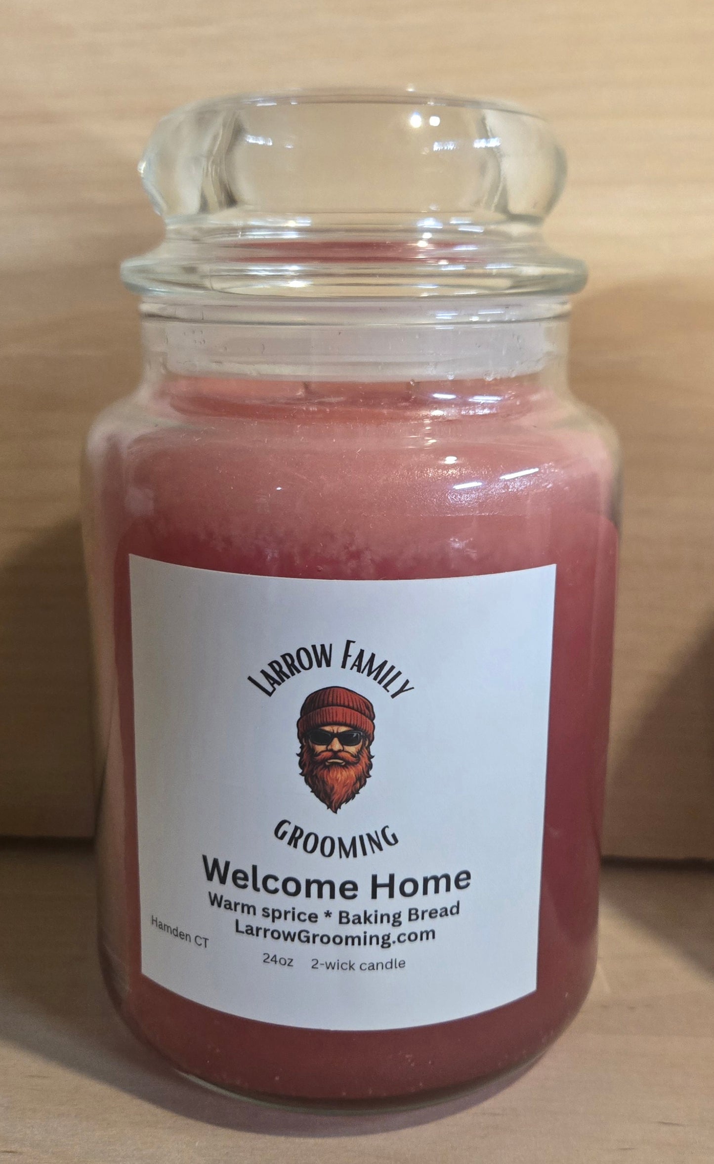 Welcome Home 2 wick candle 24oz