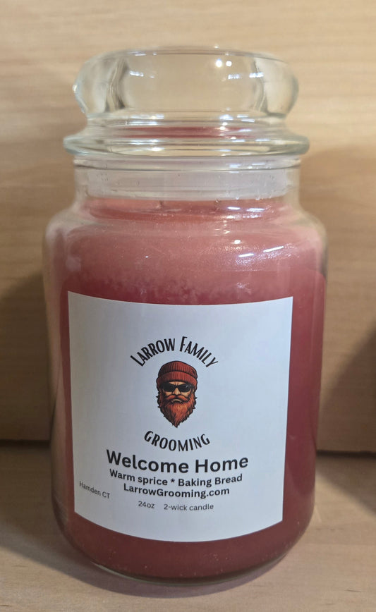 Welcome Home 2 wick candle 24oz